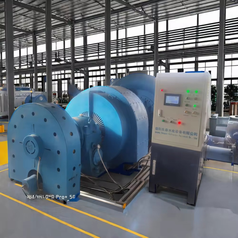 200kw-20mw Kapasitas Generator Turbin Hidro Model yang disesuaikan untuk aplikasi kepala air 5m-500m
