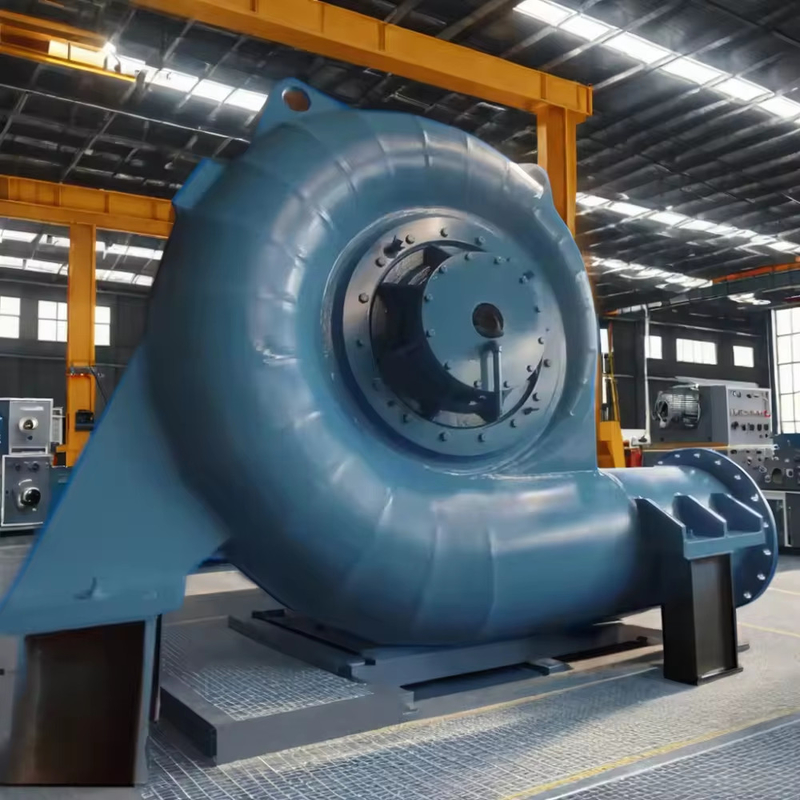 Generator Hydroturbine yang disesuaikan dengan Frekuensi 450-1000rpm dan 50Hz/60Hz untuk Kepala Air 5m-500m