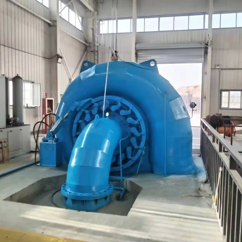 Generator Turbin Air Indoor Outdoor 450-1000 RPM 220V-690V 50Hz/60Hz Kontrol otomatis/manual