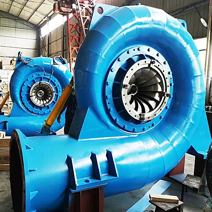 Daya tahan Generator Turbin Hidro Bekerja pada 450-1000rpm Frekuensi untuk Generasi Listrik pada 50HZ/60HZ