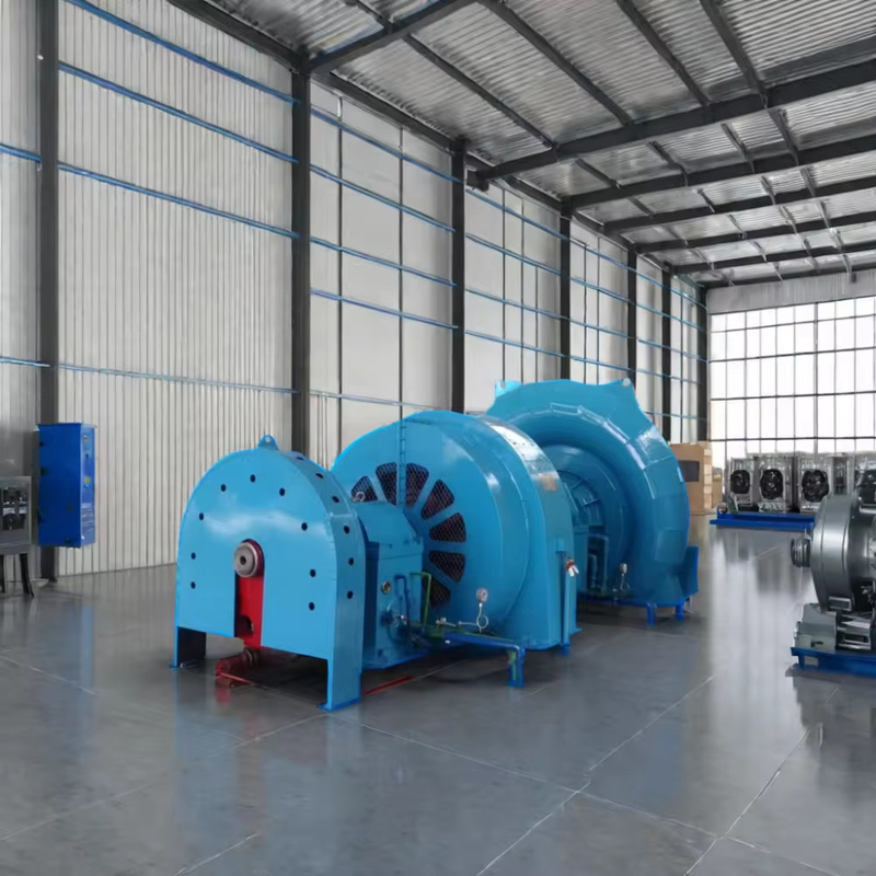 Generator Hydroturbine yang disesuaikan dengan Frekuensi 450-1000rpm dan 50Hz/60Hz untuk Kepala Air 5m-500m
