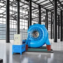 Generator turbin air 450-1000 RPM untuk 220V-690V tegangan dan frekuensi nominal