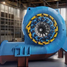 Turbin Generator Mode Silicon Static Excitation Untuk Indoor / Outdoor Dengan Tegangan Nominasi 220V-690V