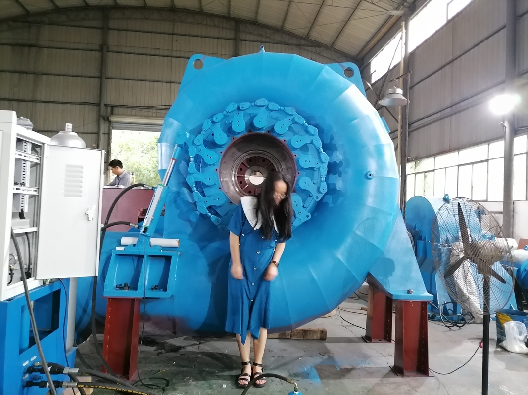 Generator turbin air tegangan 220V-690V untuk produksi energi berkelanjutan