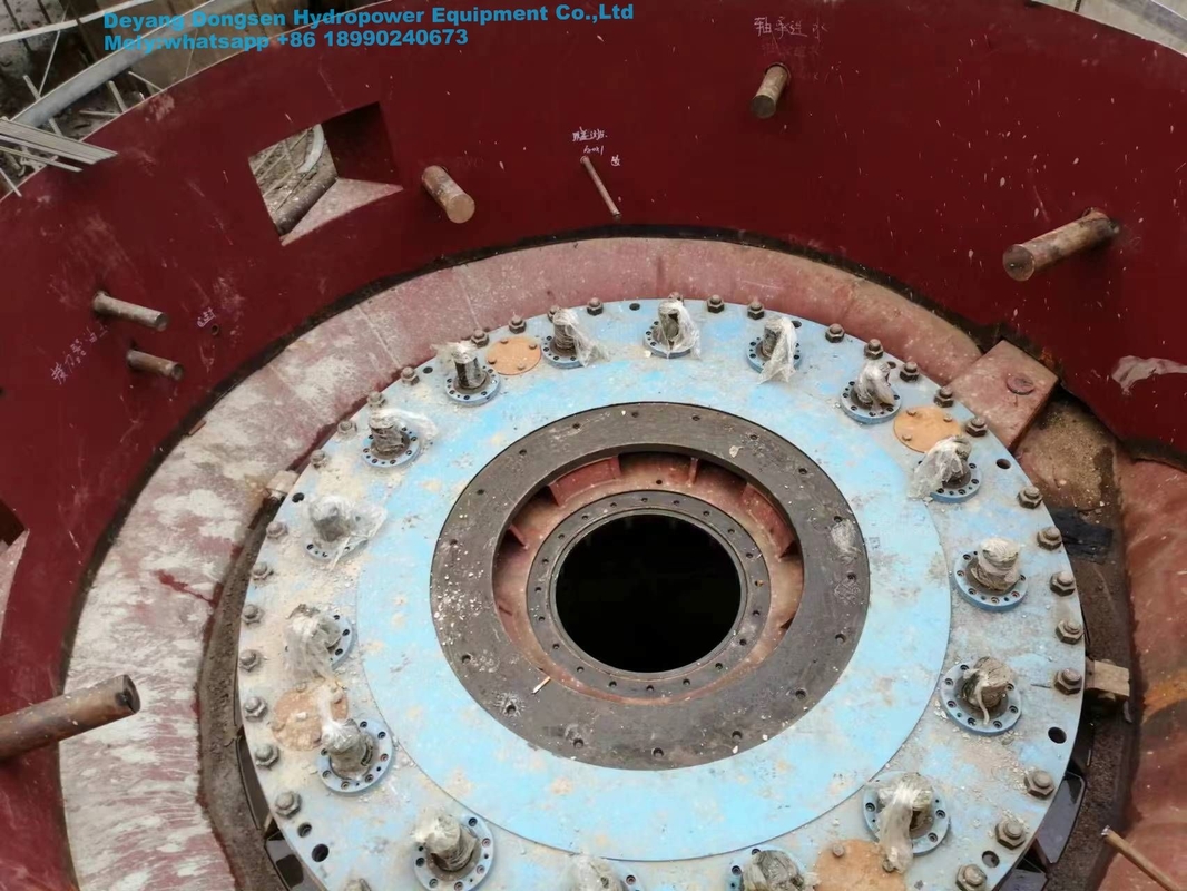 90-96% Efisiensi Generator Turbin Hidro untuk Tenaga Air 5m-500m Kepala Air 450-1000 RPM
