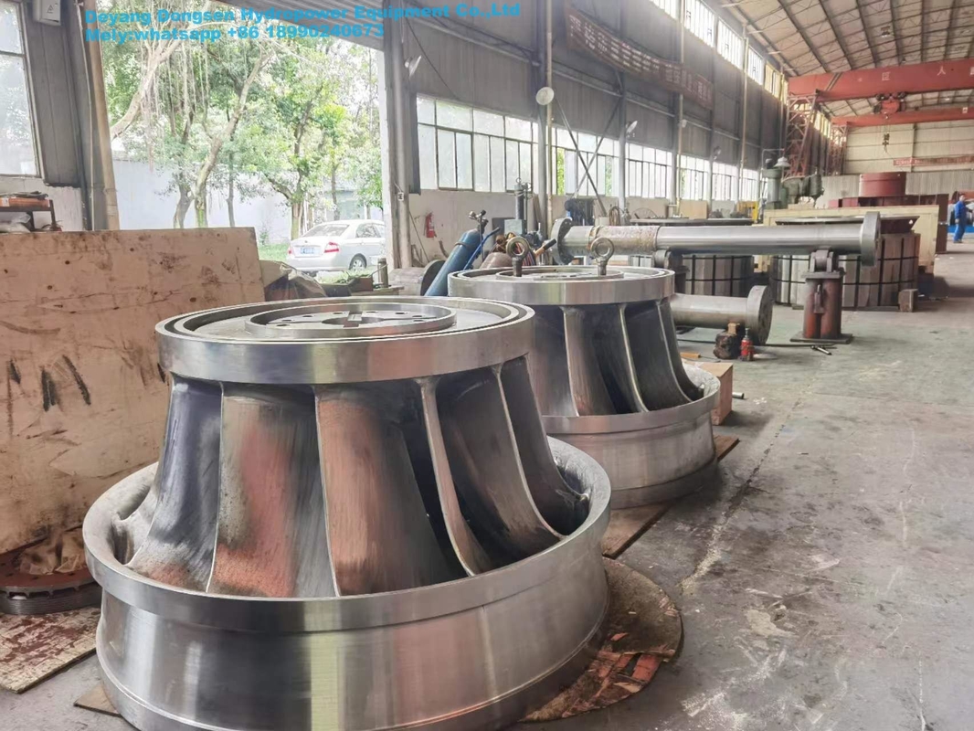 Stainless Steel Durability Hydroturbine Generator Untuk Kepala 5m-500m Dan Kapasitas 200kw-20mw
