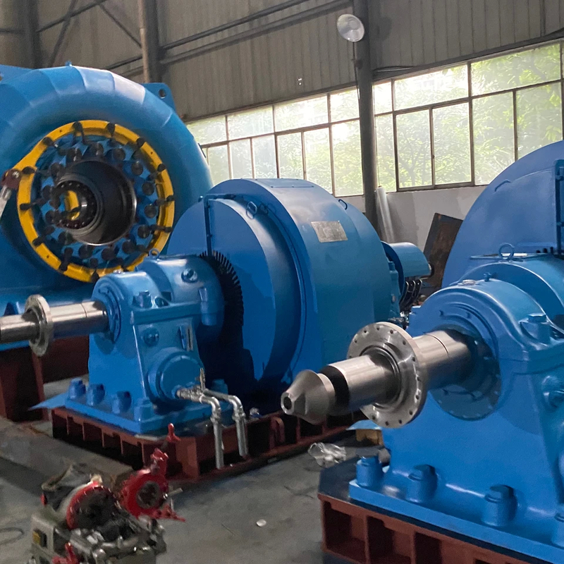 Generator Turbin Air Otomatis / Manual Dengan Tegangan Nominal 450-1000RPM