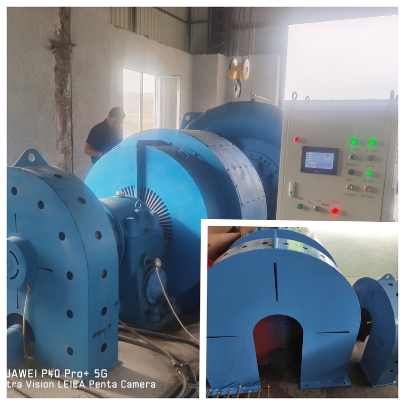 Generator Turbin Air Efisiensi Warna yang Disesuaikan untuk PLTU