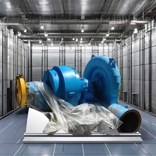 Generator Turbin Air Pendingin Udara / Air Dengan Corlor Disesuaikan
