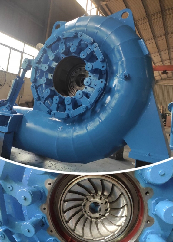 Generator Turbin Air Vertikal Warna Disesuaikan dengan Mode Eksitasi Silikon Statik