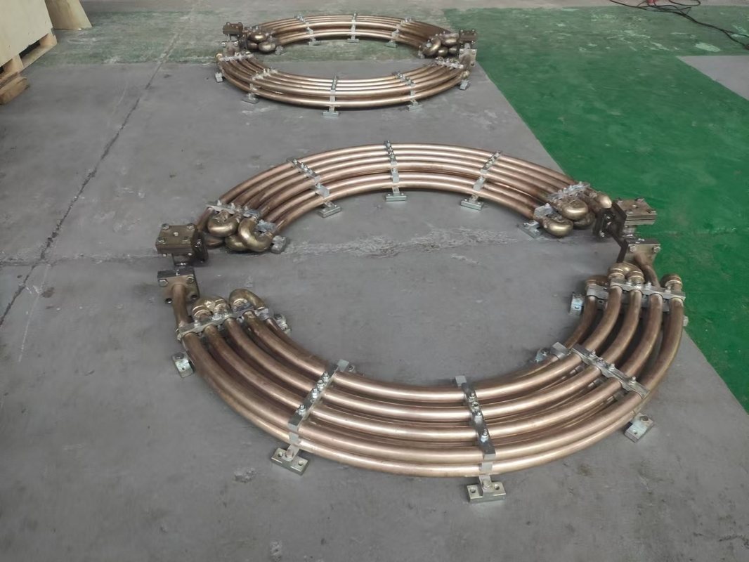 Pendinginan minyak yang dipasang di dinding untuk unit turbin hidro Rentang kecepatan 150RPM-1000RPM Cocok