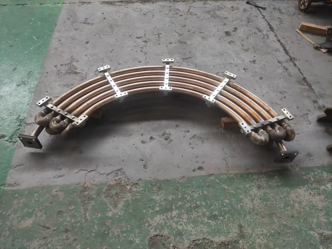 Cooler minyak tahan lama untuk turbin hidro dengan kisaran suhu 0-80.C dan kisaran kecepatan 150RPM-1000RPM