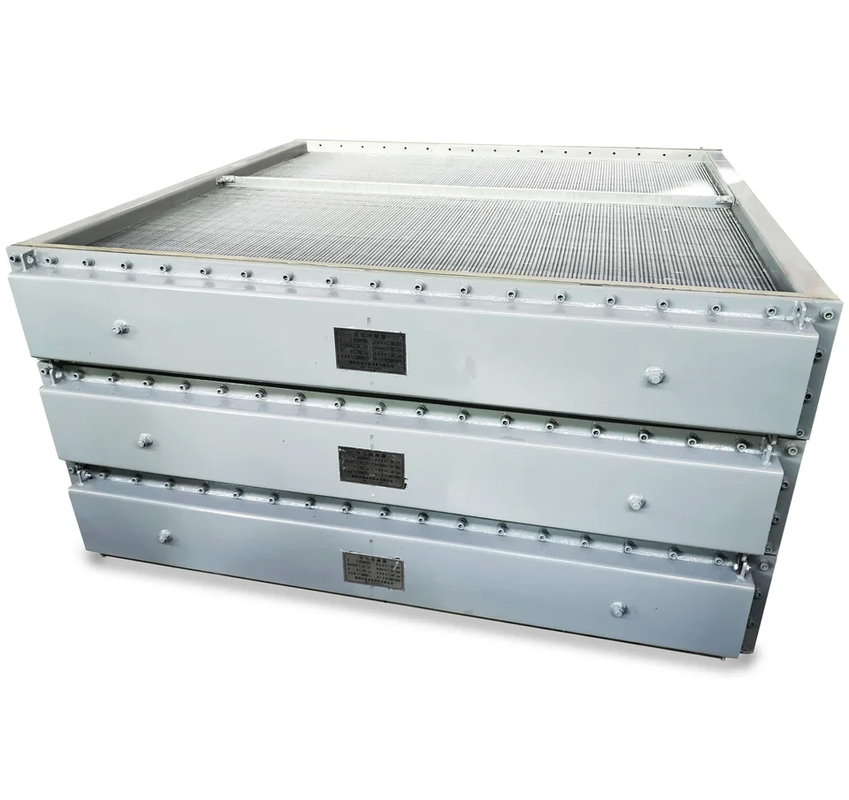 Cooler minyak tahan lama untuk turbin hidro dengan kisaran suhu 0-80.C dan kisaran kecepatan 150RPM-1000RPM