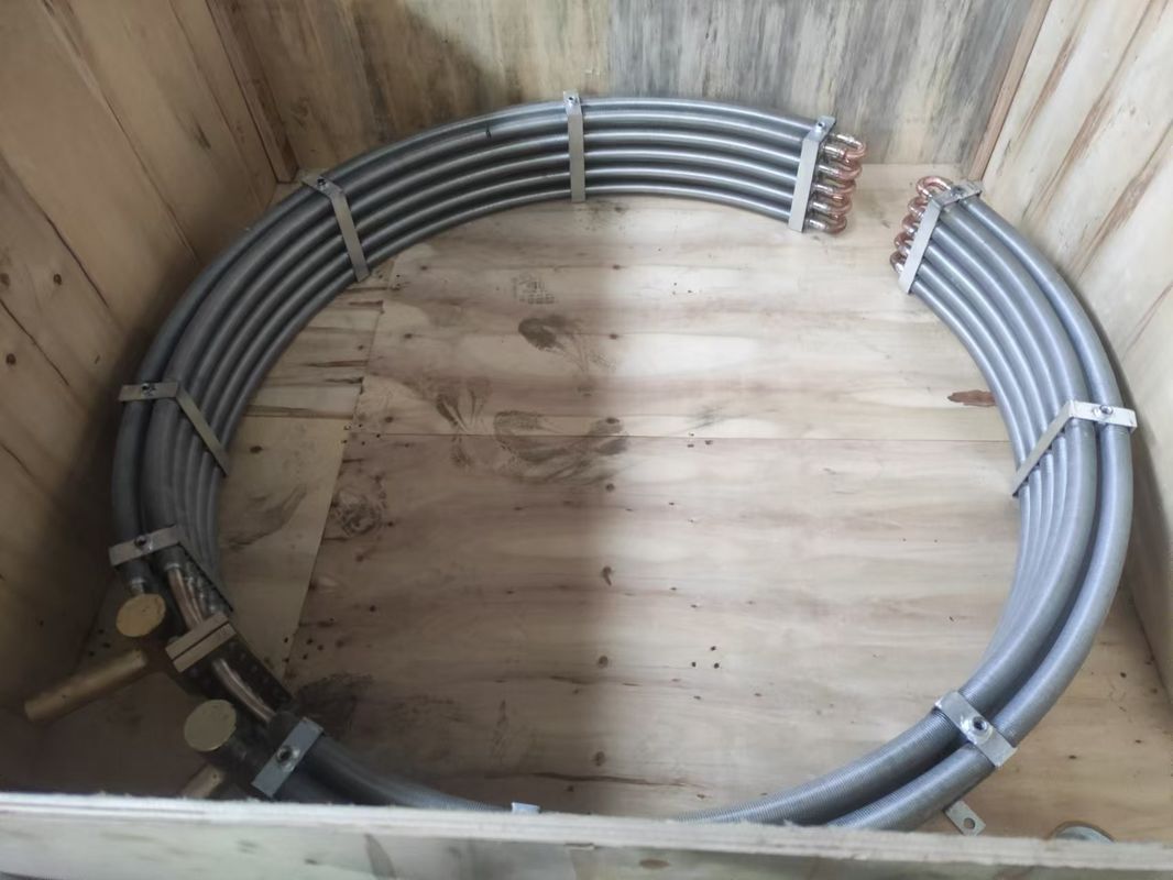 10 sampai 100 Kg Oil Cooler Untuk Hydro Turbine Heat Exchanger Keandalan Tinggi Memastikan Operasi Kontinyu Tanpa Gagal