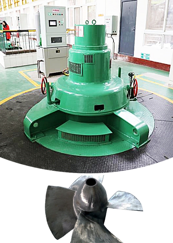 200kW-20MW stainless steel Francis Turbine Generator Kaplan Hydro Turbine dengan umur 50 tahun