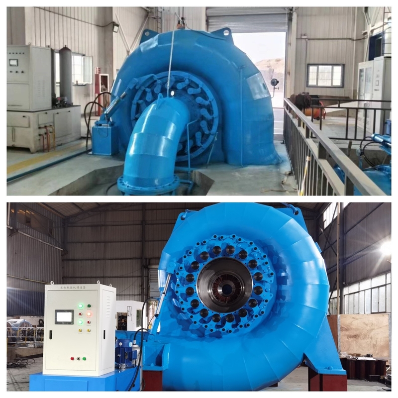 Pemasok Turbin Hidro dengan Unit Generator yang Terbuat dari Baja dan Baja Tidak Karat Kualitas Tinggi