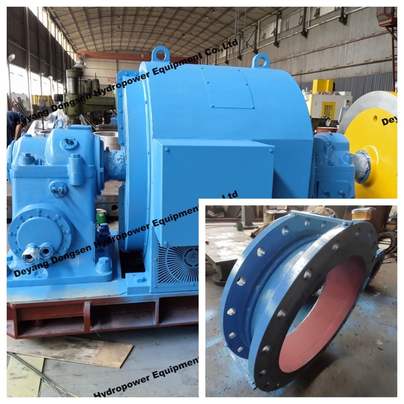 Disesuaikan Francis Turbine Generator Dengan Peralatan Listrik Microgovernor Untuk PLTU