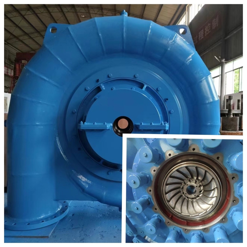 Pemasok Turbin Hidro dengan Unit Generator yang Terbuat dari Baja dan Baja Tidak Karat Kualitas Tinggi