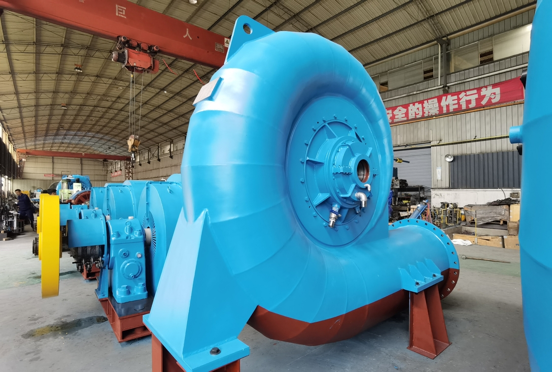 200kw-20mw generator turbin air vertikal / horisontal instalasi umur panjang