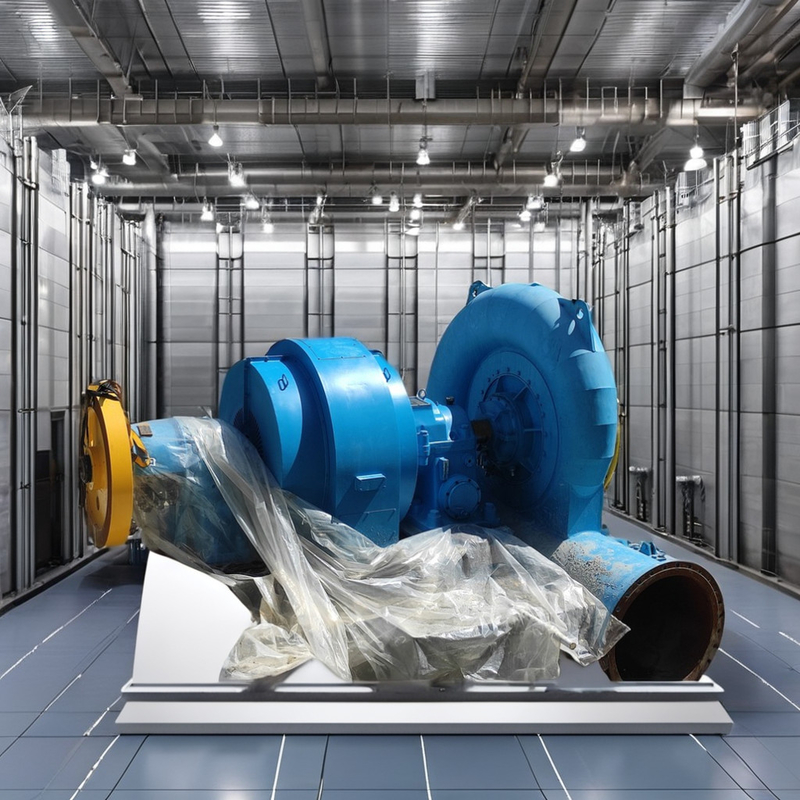 200kw-20mw generator turbin air vertikal / horisontal instalasi umur panjang