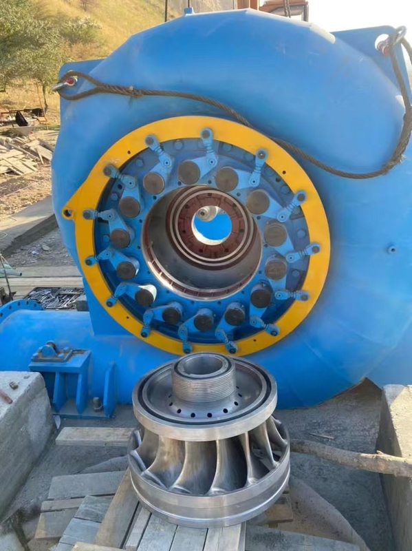 200kw-20mw generator turbin air vertikal / horisontal instalasi umur panjang