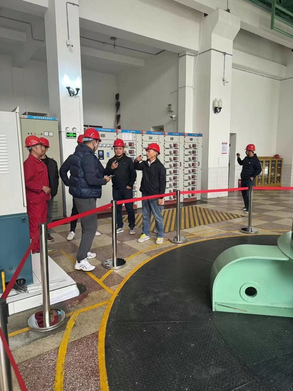 3200kw sampai 5000kw Hydro Power Francis Turbine Alternator Generator untuk Turbin Air Hydro Generator