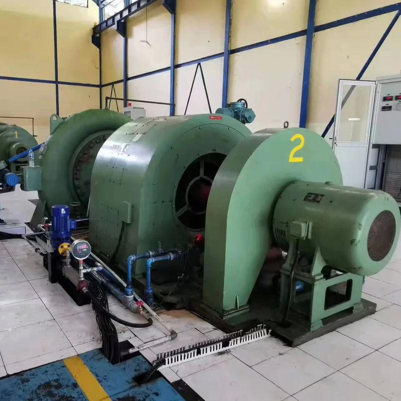 Disesuaikan Francis Turbine Generator Dengan Peralatan Listrik Microgovernor Untuk PLTU