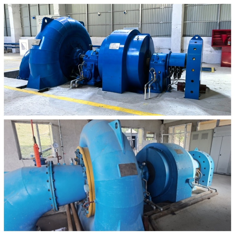 Kepala Air 20m-200m Francis Hydro Turbines Generator dengan 88-96% Efisiensi dan Kinerja