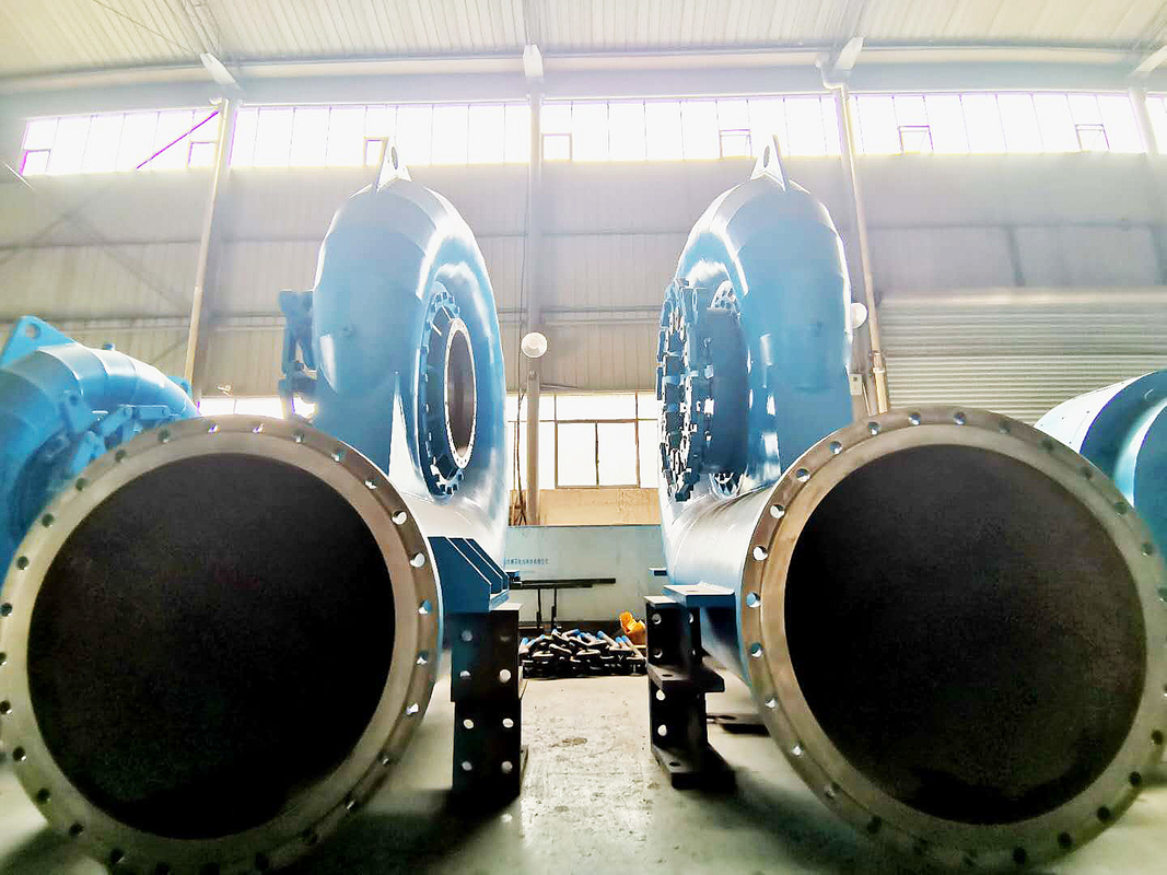 4 MW Kapasitas Turbin Hidro Tipe Francis Untuk Sustainablemini Power Station