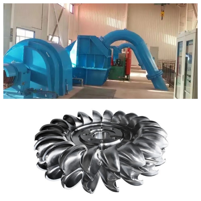 500-3000r/min Kisaran Kecepatan Generator Turbin Tipe Pelton dengan Mode Excitation Brushless