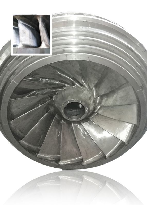 Generasi Tenaga Air Turbin Hidro Runner dengan Panjang Bilah Disesuaikan dan Kecepatan Rotor 300rpm