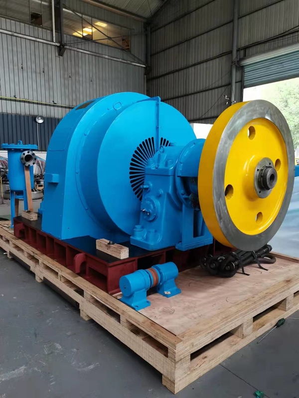 Kontrol Otomatis Penuh Generator Turbin Air Hidro Horizontal Kecil dengan Kegairahan Silikon Statik
