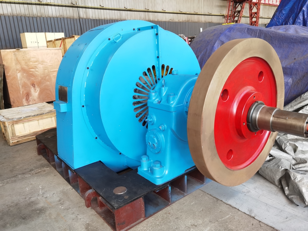 Kontrol Otomatis Penuh Generator Turbin Air Hidro Horizontal Kecil dengan Kegairahan Silikon Statik