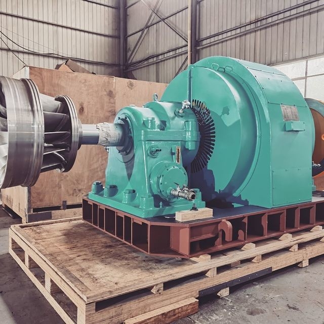 Generator Turbin Air 50Hz/60Hz vertikal / horizontal tanpa sikat dengan kontrol manual otomatis
