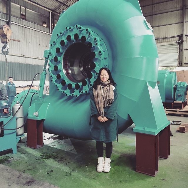 Generator Turbin Air Berwarna 200KW-20MW 50/60Hz Kontrol Otomatis / Manual