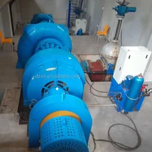 300KW-20MW Francis Turbine Generator dengan bahan stainless steel runner dan mode kontrol otomatis