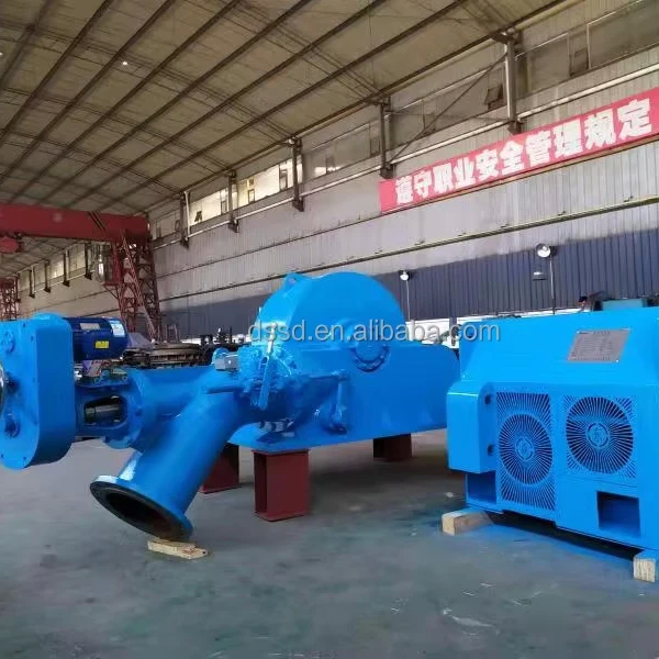 Metode pemasangan vertikal / horisontal 500kW Turgo Turbine Hydro Generator Dengan AVR Disesuaikan
