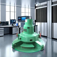Disesuaikan Kaplan Hydro Turbine Generator Runner Diameter 0,6-2m Untuk Output