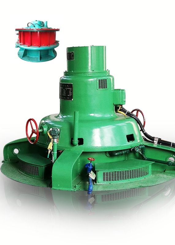Kaplan Turbine Generator Runner Diameter 0,6-2m Nominal Kepala 5-30m untuk peralatan pembangkit energi