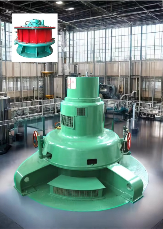 Disesuaikan Kaplan Hydro Turbine Generator Runner Diameter 0,6-2m Untuk Output