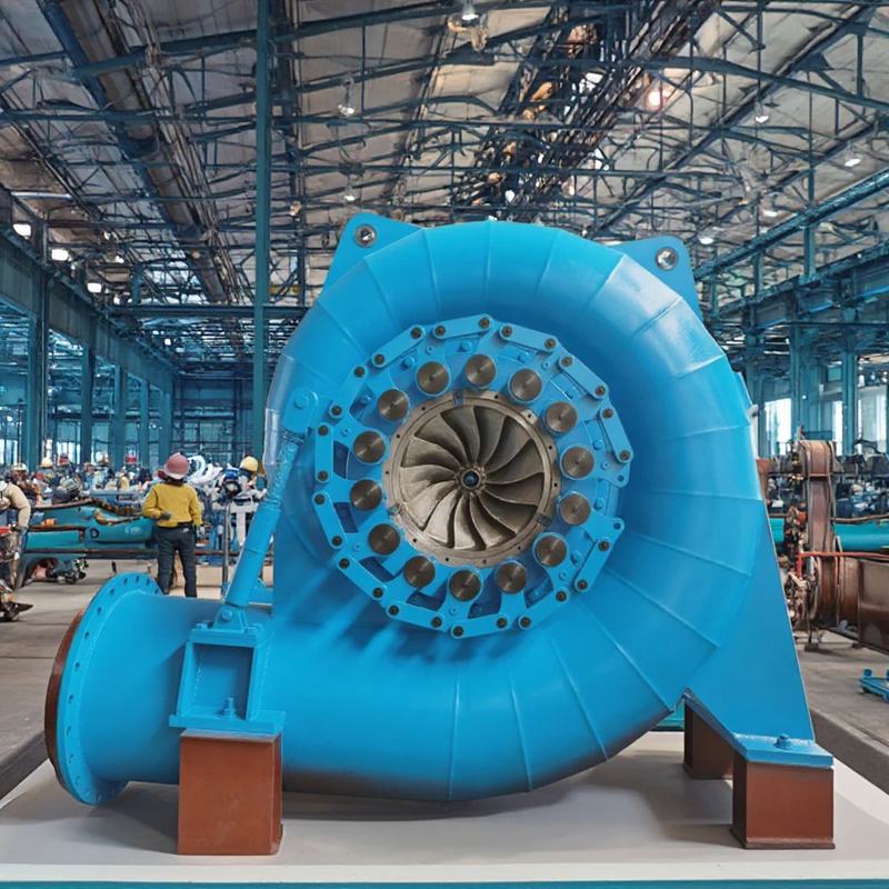 Pemasok Turbin Hidro dengan Unit Generator yang Terbuat dari Baja dan Baja Tidak Karat Kualitas Tinggi