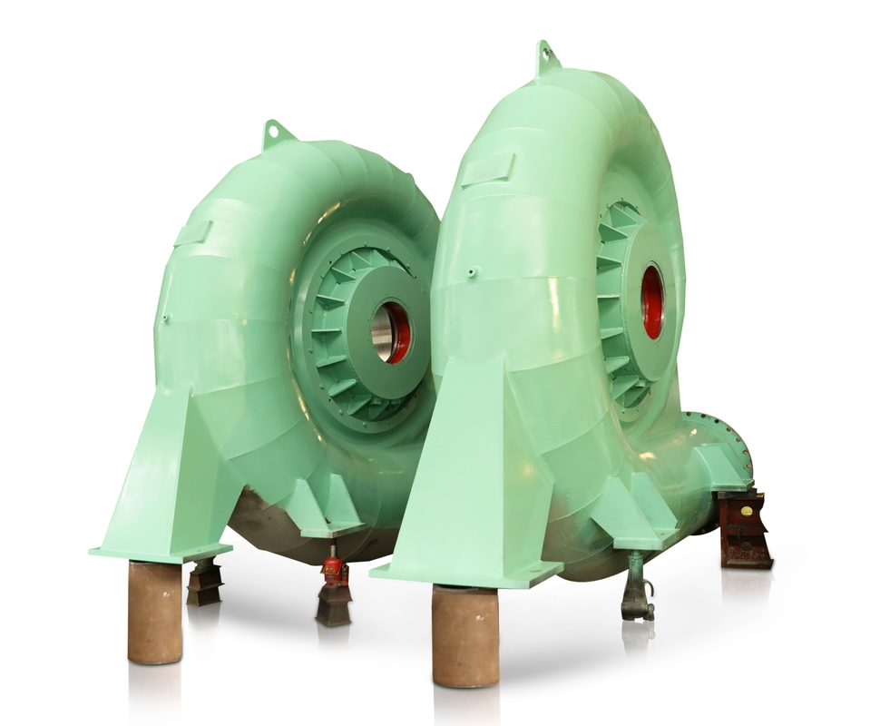 50HZ/60HZ Frekuensi Turbin Hydro Generator 500kw 600kw 700kw dengan generator energi bebas flywheel
