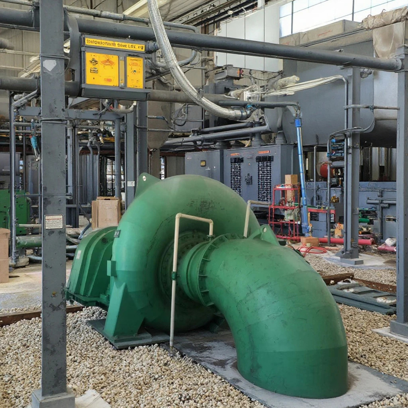 Mempertahankan 85% Efisiensi pada 40-110% varians beban Efisiensi turbin tenaga air Tegangan nominal 400V 600V 800V 11KV 13.8KV