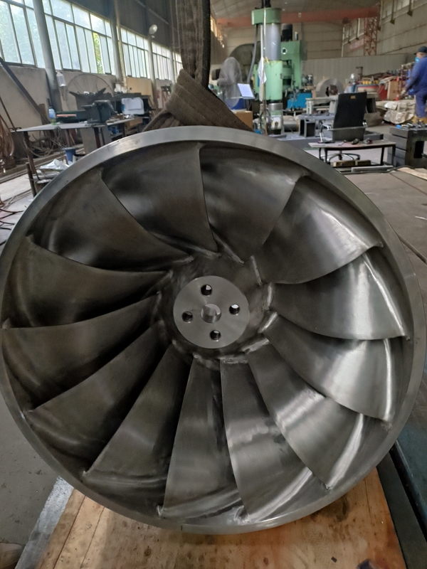Lebih dari 30 Tahun Waktu Hidup dan Kisaran Kecepatan 150RPM-1000RPM Generator Turbin Air untuk Industri