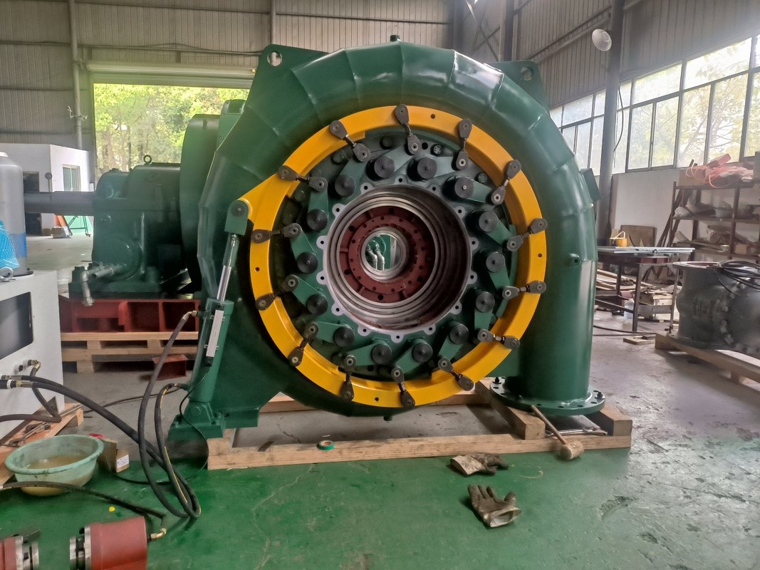 Lebih dari 30 Tahun Waktu Hidup dan Kisaran Kecepatan 150RPM-1000RPM Generator Turbin Air untuk Industri