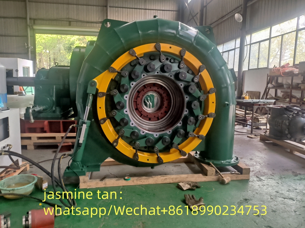 Generator turbin tipe Pelton 6-10kV dengan arus 100-1000A