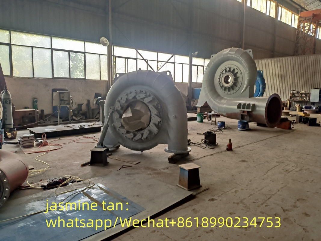 Generator turbin tipe Pelton 6-10kV dengan arus 100-1000A