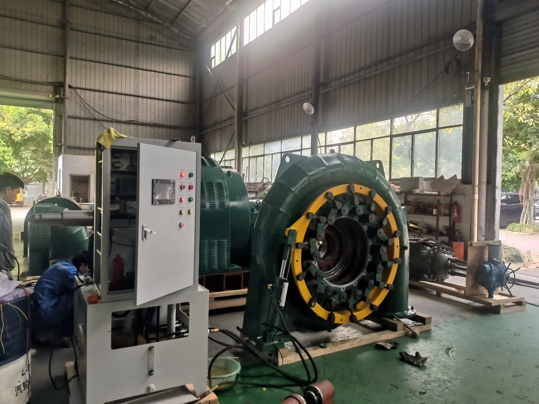 Besar Pipa Diameter DN2250-3200mm Francis Water Turbine Generator untuk aliran tinggi tingkat pembangkit listrik tenaga air
