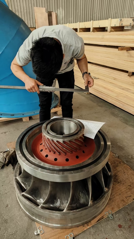 Turbin hidroelektrik dengan panjang bilah khusus untuk 200kw-20mw Energi Terbarukan dan Ramah Lingkungan