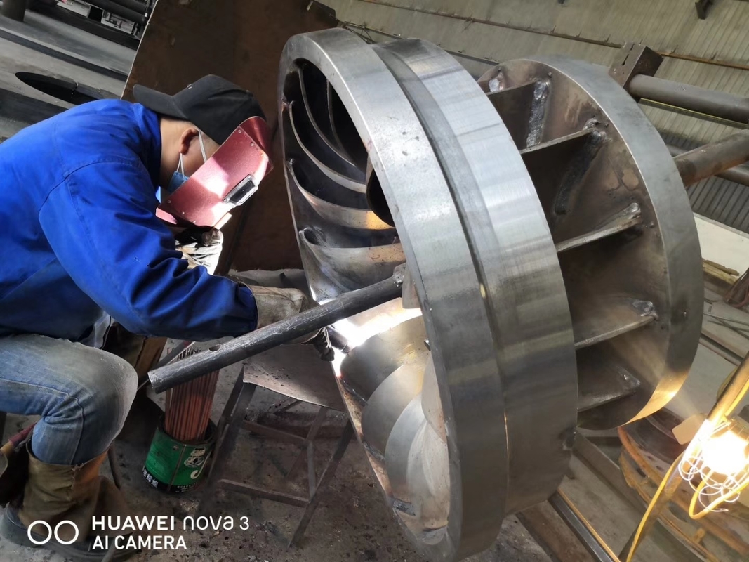 Diameter Runner 0,5 10 meter Turbin tenaga air baja tahan karat untuk produksi energi yang ramah lingkungan dan berkelanjutan